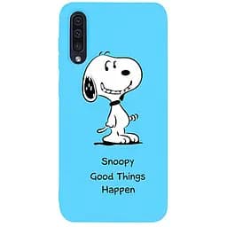 Чехол-накладка Toto Matt TPU 2 mm Print Case Samsung Galaxy A30s/A50/A50s #64 Snoopy Sky Blue