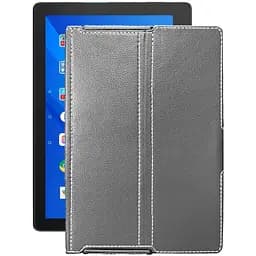 Чехол StatusCASE из экокожи для планшета Lenovo Tab E10 TB-X104L Серый