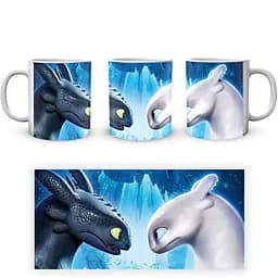Кухоль GeekLand How to Train Your Dragon Як приборкати дракона HTD 02 330 мл білий - мініатюра 4