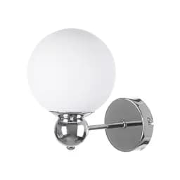 Бра Brille BL-312W/1 E27 WH настінне накладне куля