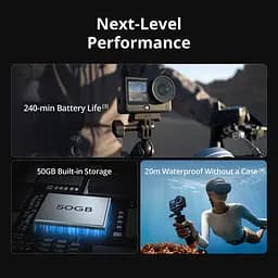 Екшн-камера DJI Osmo Action 6 Enhanced Combo (6937224136243) [153590] - мініатюра 10