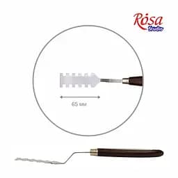 Мастихін Rosa Studio ArtWork №8 прямокутний довжина 6.5 см