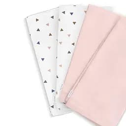 Набор салфеток Cosas Color Delta & Sakura 4 шт. 30х30 см разноцветный/кварцевый (Set-4Serv_DeltaColor_RfRose_30)