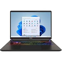 Ноутбук MSI Vector 16 HX AI A2XWHG Cosmos Gray / 16 IPS WQXGA 240 Гц / Intel Core Ultra 9 275HX / RAM 32 ГБ / SSD 1 ТБ / RTX 5070Ti, 12 ГБ / Windows 11 Home