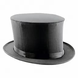 Циліндр фокусника складний чорний