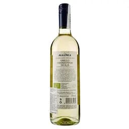 Вино Allumea Грело Шардоне, біле, напівсухе, органічне, 12%, 0,75 л - мініатюра 2