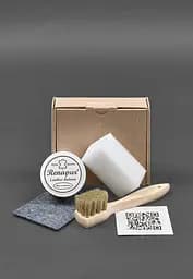 Набір для догляду за шкіряними виробами у коробці