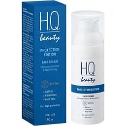 Крем для обличчя H.Q. Beauty Protection Edition SPF50+ хронозахист та живлення 50 мл