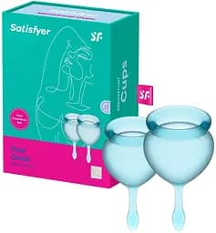 Менструальные чаши Satisfyer Feel Good Menstrual Cup light blue