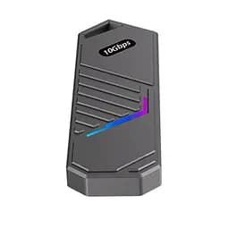 Кишеня зовнішня Dynamode M.2 SSD NVMe/SATA combo to USB3.2 GEN2 USB-C (DM-CAD-SSD14) - мініатюра 4