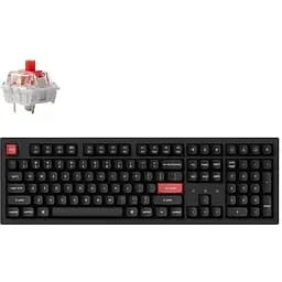 Keychron Клавіатура механічна K10 Pro 100Key, K pro Red, WL/BT/USB-A, EN/UKR, RGB, чорний