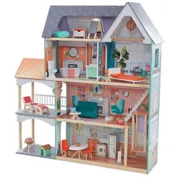 Ляльковий будиночок KidKraft Dahlia Mansion з системою легкої збірки EZ Kraft Assembly (65987)
