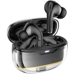 Навушники бездротові Hoco TWS EW54 вакуумні чорний