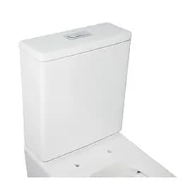 Унітаз-компакт Qtap Crow безободковий з сидінням Soft-close QT05222170W - мініатюра 3