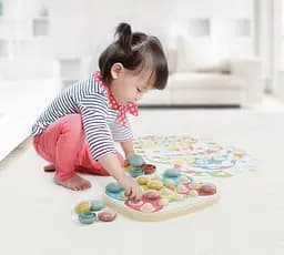 Мозаїка Quercetti Play Bio Fantacolor Baby, 21 фішка (84405-Q) - мініатюра 4