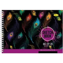 Скетчбук Апельсин Feathers A5 24 аркуші (СББ-А5-24-2)