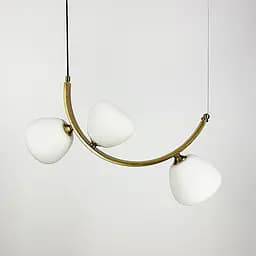 Вражаюча люстра MODERN FLORAL ARCH на 3 плафони Line.F C 18D/3 AB