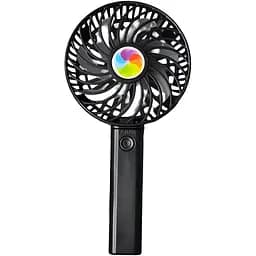 Дитячий портативний USB-вентилятор Mini Fan на акумуляторі чорний (2628-1)