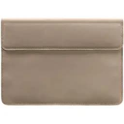Шкіряний чохол-конверт BlankNote на магнітах для ноутбука Універсальний Світло-бежевий