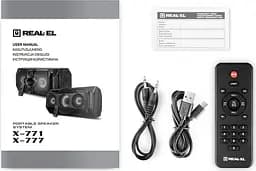 Акустика REAL-EL X-777 Black [82795] - мініатюра 12