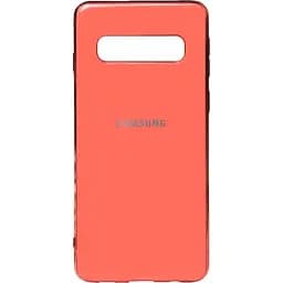 Чохол-накладка Toto Electroplate TPU Case Samsung Galaxy S10+ Pink