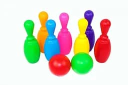 Кегли "Большие № 1" 6шт + 2шара 024/1 Бамсик (4820123760713)