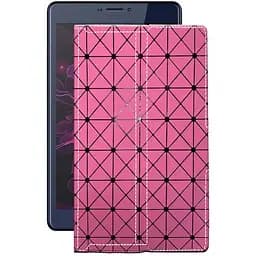 Чохол StatusCASE з екошкіри для планшету Nomi Corsa 3 C070012 Рожевий ромб