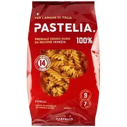 Набір макаронних виробів Pastelia Vermicelli 400 г + Cavatappi 400 г +  Fusilli 400 г + Пера 400 г - мініатюра 5