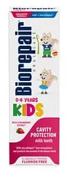 Дитяча зубна паста суниця Kids Milk Teeth Biorepair 50 мл