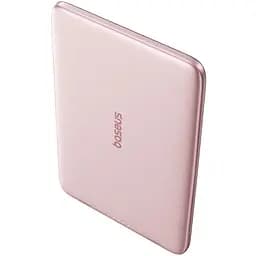 Зовнішній MagSafe акумулятор Baseus PicoGo AM41 Ultra-Slim Magnetic Power Bank 5000mAh 20W Pink - мініатюра 2