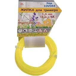 Жилка тримера Virok Трикутник діаметр 1.6 мм довжина 15 м (10V044)