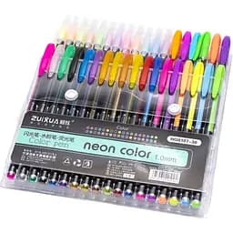 Набор гелевых ручек "Neon color" Bambi HG6107-36, 36 цветов