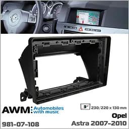 Перехідна рамка Opel Astra AWM 981-07-108 - мініатюра 5