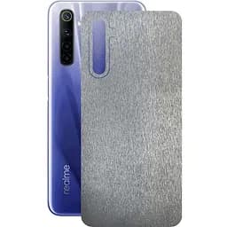 Захисна плівка StatusSKIN для Realme 6 Корпус Вініл Метал срібло