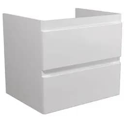 Тумба Мойдодир Unik 60-A під умивальник Білий підвісна Білий