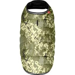 Куртка-накидка для собак Waudog Clothes, Мілітарі, XS - мініатюра 2