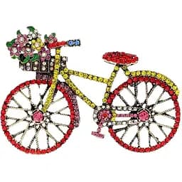 Брошь Велосипед брошь-булавка (4946909)