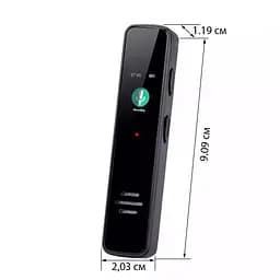 Диктофон цифровий з активацією голосом Savetek GS-R63, 16 Гб пам'яті (100566) - мініатюра 8