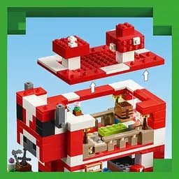 Конструктор LEGO Minecraft Грибний будинок, 500 деталей (21270) - мініатюра 9