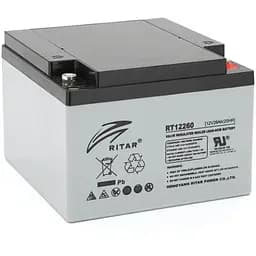 Аккумуляторная батарея AGM RITAR RT12260, Gray Case, 12V 26.0Ah (166 х 178 х125 ) Q1
