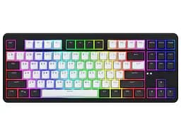 Клавіатура механічна ігрова HATOR HTK-850UA Wireless Black-White Rockfall 3 TKL Mecha orange, QMK/VIA