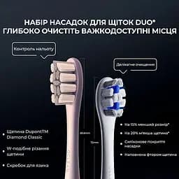 Електрична зубна щітка Oclean X Plus Pro Digital Blue - мініатюра 14
