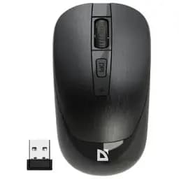 Компьютерная мышка Defender Wave MM-995 Silent Wireless Black (52995)
