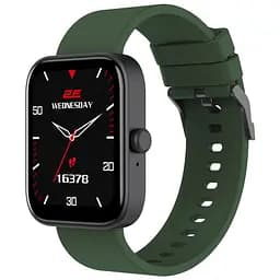 2E Смарт-годинник Alpha SQ Music Edition 46мм, 1.78`, 368x448, AMOLED, BT 5.2, Чорно-зелений