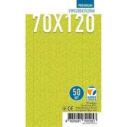 Аксессуар Games 7 Days Протекторы для карт Games7Days 70 х 120 мм Large, 50 шт. PREMIUM (GSD-027012)