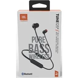 Навушники бездротові JBL Tune 125BT JBLT125BTBLK чорні - мініатюра 6