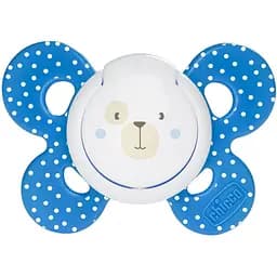 Силіконова пустушка Chicco Physio Comfort, 6-16 міс., блакитна (74913.21.00.00) - мініатюра 2