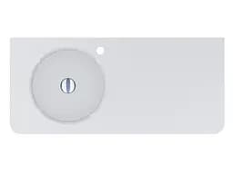 Умивальник Miraggio LOOP 1000 L (8813930) Miramarble, Глянцевий, Підвісний, Білий - мініатюра 3