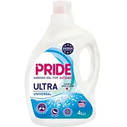 Гель для прання Pride Ultra Universal для білої та кольорової білизни 4 л (P-00026(4))