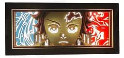 Світильник нічник 3D Меч, що розсікає демонів Танджіро Камадо Demon Slayer Tanjiro Kamado 20 см NL3D DS TK